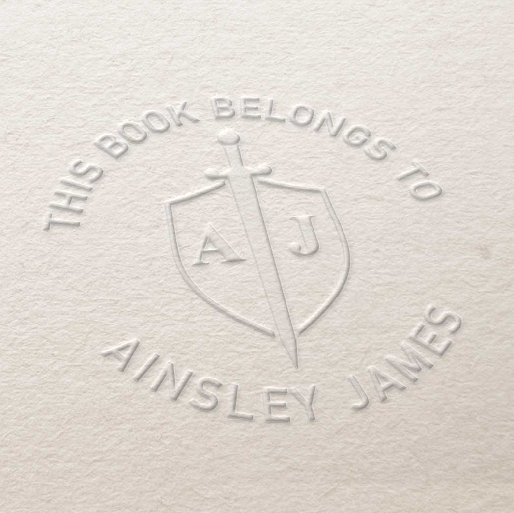 UK Wax Seals Book Embosser Design