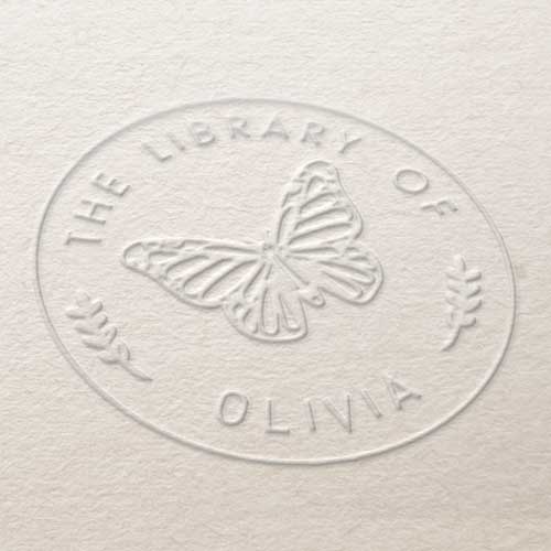 Book Embosser Design Ex Libris Design Book Seal Book Stamp