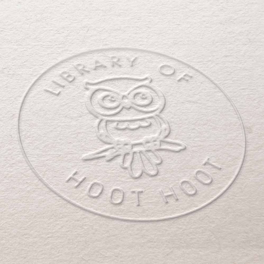 Book Embosser Design Ex Libris Design Book Seal Book Stamp