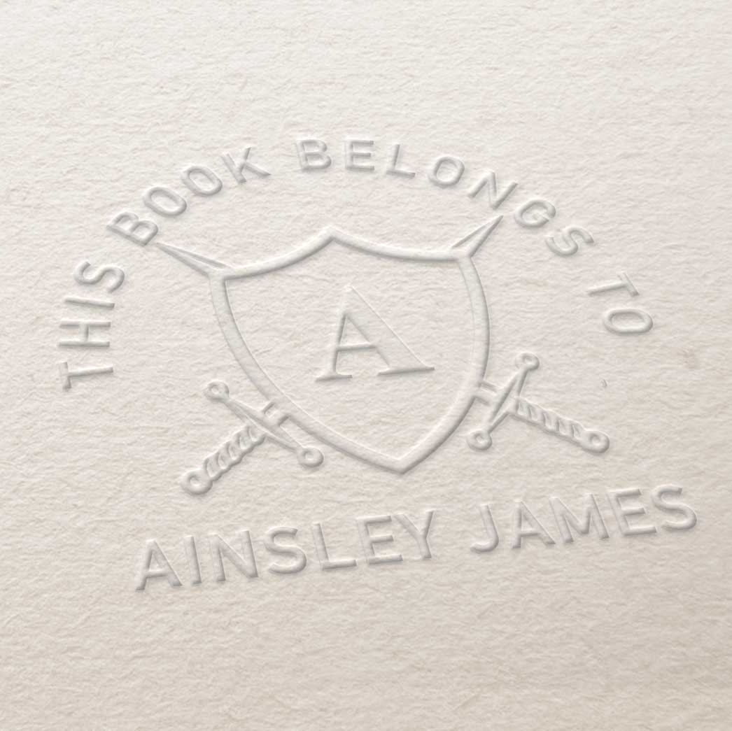 UK Wax Seals Book Embosser Design